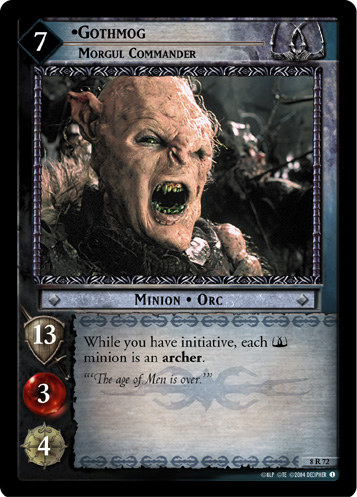 Gothmog, Morgul Commander (8R72) Card Image