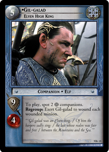Gil-galad, Elven High King (9R+15) Card Image