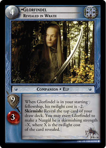 Glorfindel, Revealed in Wrath (9R+16) Card Image