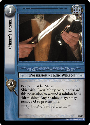 Merry's Dagger (9R18) Card Image