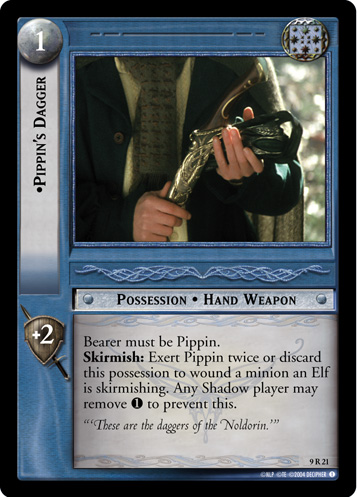 Pippin's Dagger (9R21) Card Image