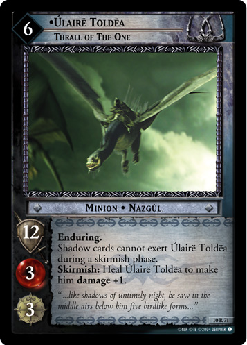 Ulaire Toldea, Thrall of the One (10R71) Card Image