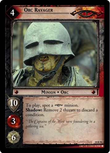 Orc Ravager (10R94) Card Image