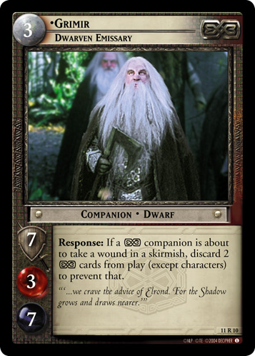 Grimir, Dwarven Emissary (11R10) Card Image