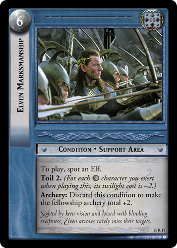 Elven Marksmanship (11R17) Card Image