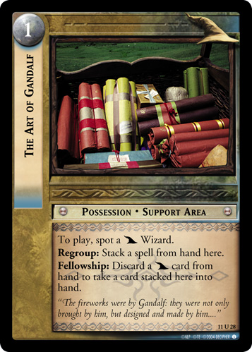 The Art of Gandalf (11U28) Card Image