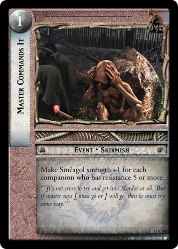 Master Commands It (11C46) Card Image