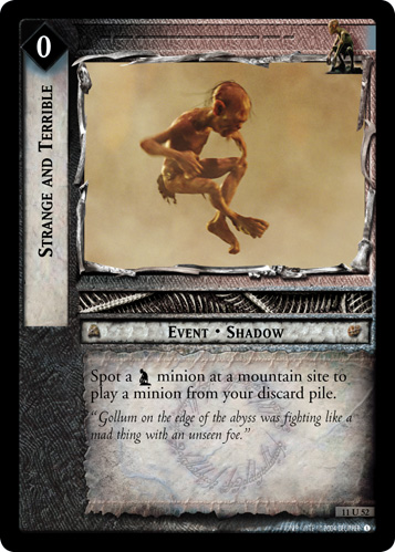 Strange and Terrible (11U52) Card Image