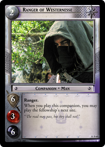 Ranger of Westernesse (11S65) Card Image