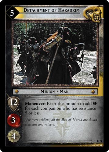 Detachment of Haradrim (11U74) Card Image