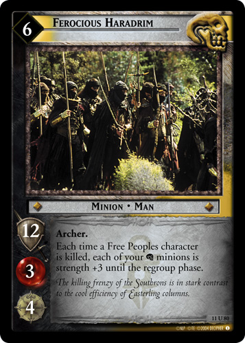 Ferocious Haradrim (11U80) Card Image