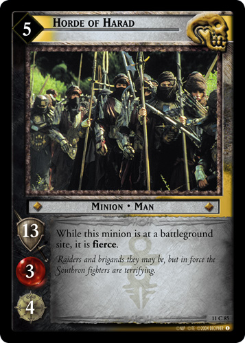 Horde of Harad (11C85) Card Image