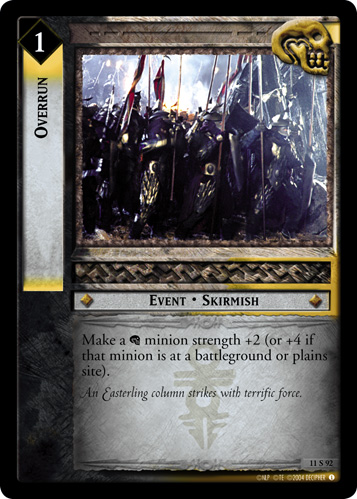 Overrun (11S92) Card Image