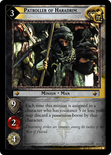 Patroller of Haradrim (11C93) Card Image