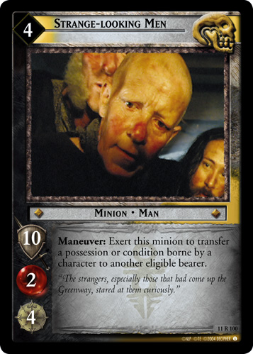 Strange-looking Men (11R100) Card Image