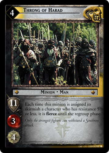 Throng of Harad (11C102) Card Image