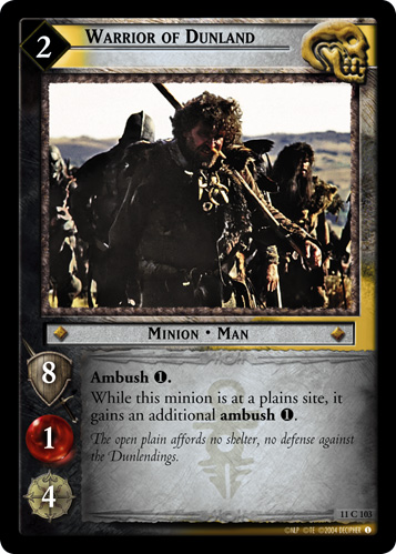 Warrior of Dunland (11C103) Card Image