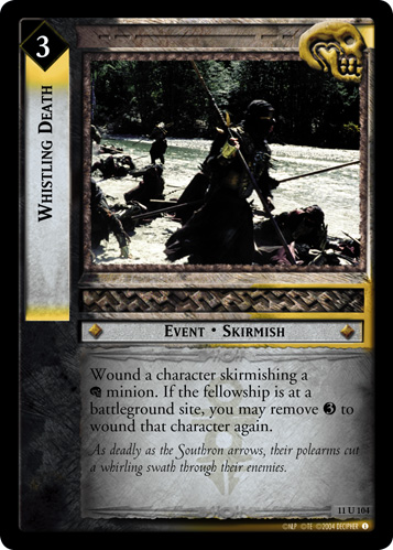 Whistling Death (11U104) Card Image