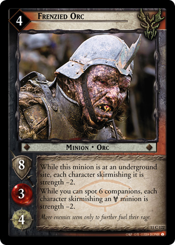 Frenzied Orc (11C122) Card Image