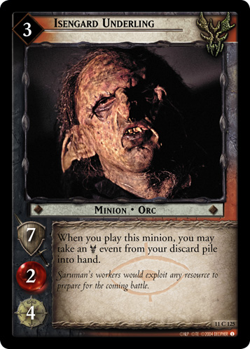 Isengard Underling (11C125) Card Image