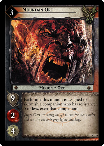 Mountain Orc (11C129) Card Image