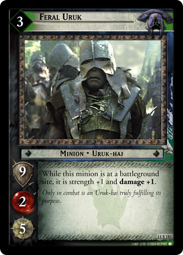 Feral Uruk (11S183) Card Image