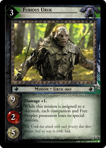 Furious Uruk (11R186) Card Image