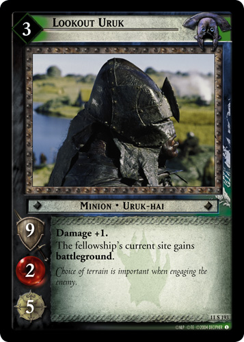 Lookout Uruk (11S193) Card Image