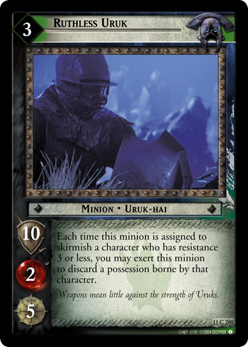 Ruthless Uruk (11C200) Card Image