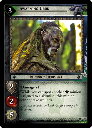 Swarming Uruk (11C203) Card Image