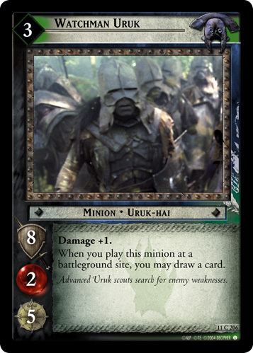 Watchman Uruk (11C206) Card Image