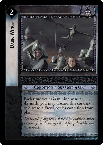 Dark Wings (11U208) Card Image