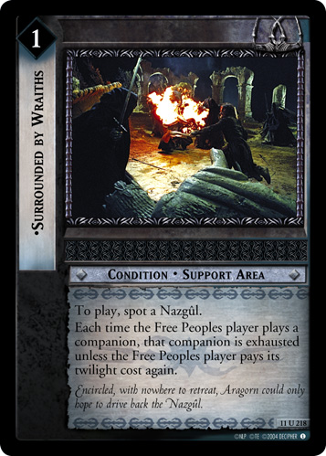 Surrounded by Wraiths (11U218) Card Image