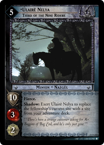 Ulaire Nelya, Third of the Nine Riders (11S222) Card Image