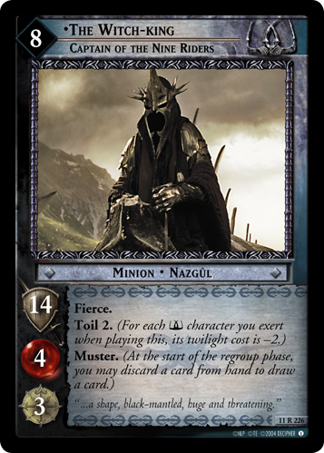 The Witch-king, Captain of the Nine Riders (11R226) Card Image