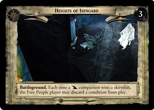 Heights of Isengard (11U244) Card Image