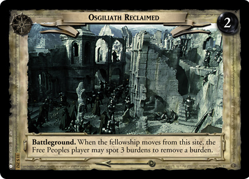 Osgiliath Reclaimed (11S252) Card Image