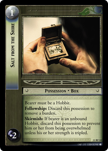 Salt from the Shire (F) (11RF14) Card Image