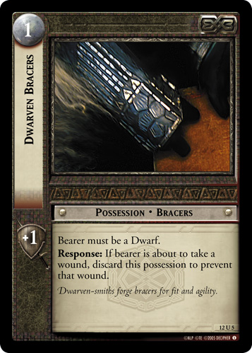 Dwarven Bracers (12U5) Card Image