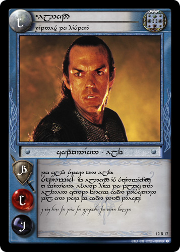 Elrond, Witness to History (T) (12R17T) Card Image