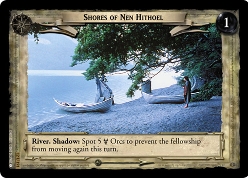 Shores of Nen Hithoel (12U191) Card Image