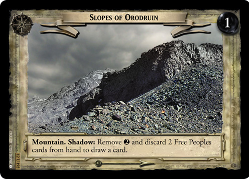Slopes of Orodruin (12U192) Card Image