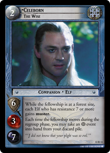 Celeborn, The Wise (13R11) Card Image