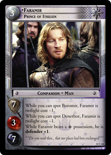 Faramir, Prince of Ithilien (13C66) Card Image