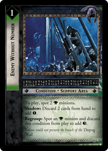 Enemy Without Number (13C162) Card Image