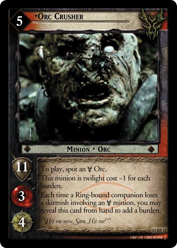 Orc Crusher (F) (13RF11) Card Image