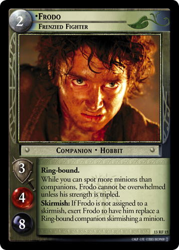 Frodo, Frenzied Fighter (F) (13RF15) Card Image