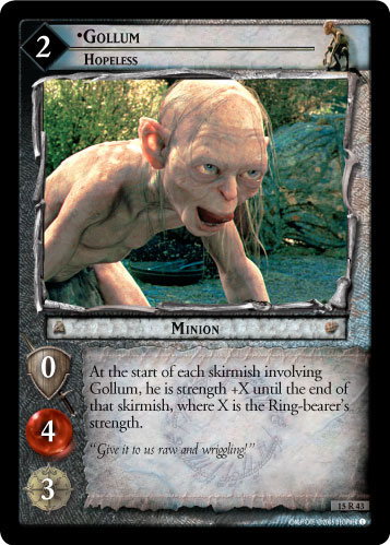 Gollum, Hopeless (15R43) Card Image
