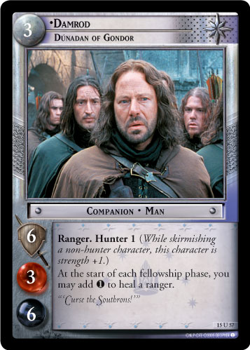 Damrod, Dunadan of Gondor (15U57) Card Image