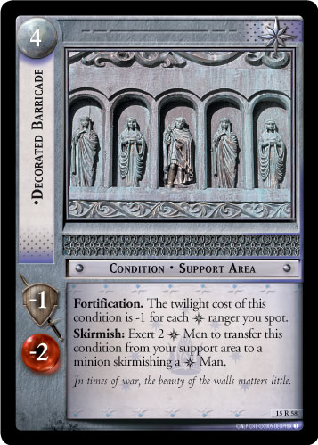 Decorated Barricade (15R58) Card Image